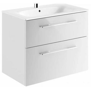 GEBERIT CER SELNOVA SQUARE - BAZA SA UMIV, 2 LADICE, 78,8x50,2 BIJELO 501.240.00.1