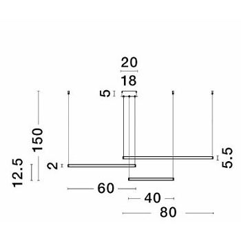 NL9210314 VISILICA PURPLE LED 80W/5600lm/3000K DIMM ZLATNA