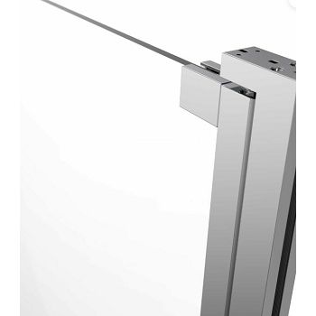 TUŠ VRATA VOXORT PRO PREMIUM PN1-LINE, 80x195,JEDNOKRILNA  KROM/PROZ.  N12648