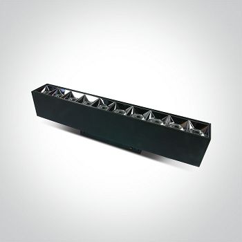 DM42102B/B/W LINEARNA LED SVJETILJKA MAGNET 22W/3000K/48V IP20 CRNA