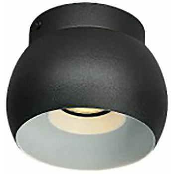 PLAFONJERA PICCOLLA ALU CRNA/SREBRENA