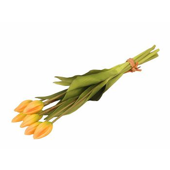 BUKET TULIPANA 40 CM, 7 GRANA, ŽUTA 