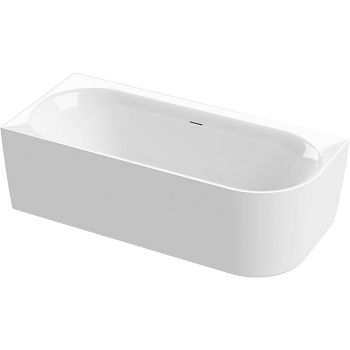 KADA METAURO FREE CORNER D SA SAMOPUNJENJEM 160x75 bijela mat