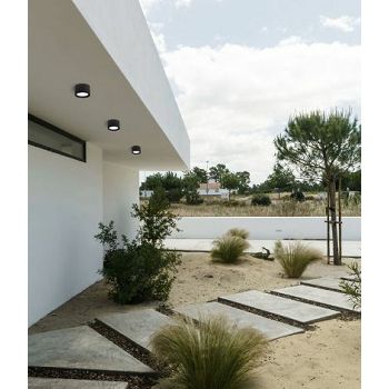 NL752461 VANJSKA STROPNA LED SVJETILJKA Gx53 7W CRNA