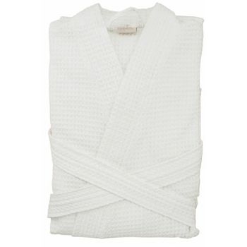 OGRTAČ WAFFLE KIMONO 220 GSM BIJELI L