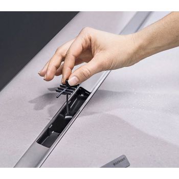 GEBERIT CLEANLINE 50 TUŠ KANALICA 154.447.KS.1 INOX ČETKANI 30-130cm