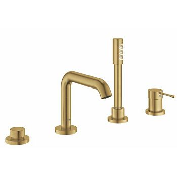 SLAVINA ZA KADU GROHE ESSENCE, 4 OTVORA, BRUSHED COOL SUNRISE, 19578GN1