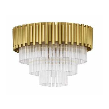 NL9824079 PLAFONJERA MAGNOLIA 5×E14/5W/230V GOLD KRISTAL
