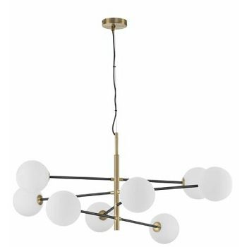 NL9143308 VISILICA VITRA 8xG9/5W/220V IP20 ZLATNA/CRNA