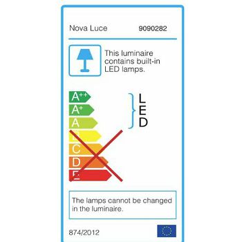 NL9090282 TAG TRAČNA SVJETILJKA LED/5W/3000K/330lm/35°/24V MESING