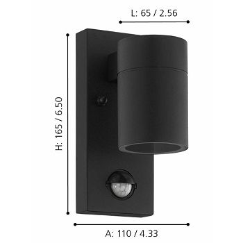 99571 ZIDNA SVJETILJKA RIGA 5
