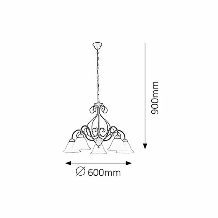 RABALUX 7815 ATHEN LUSTER