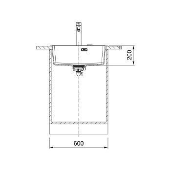 SUDOPER FRANKE IT MRG 610-54 FTL MAT CRNA
