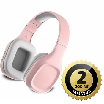 SLUŠALICE + MIKROFON MANTA, ZA DJECU I MLADE, BT, NAGLAVNE, ROZE HDP802PK