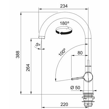 SLAVINA KUHINJSKA FRANKE IT ACTIVE J KROM 