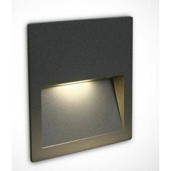 DM68068A/AN/W ZIDNA SVJETILJKA LED 3W/3000K/300lm/240V/IP65 ANTRACIT