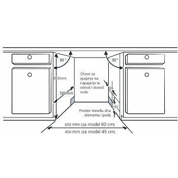 PERILICA POSUĐA KONČAR INTEGRIRANA PP45USM6