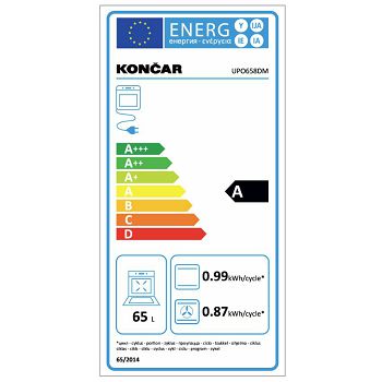 PEĆNICA KONČAR UPO658DM UGRADBENA 60 CM