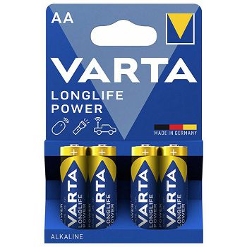 VARTA BATERIJA AA LONGLIFE POWER 4/1 BLISTER