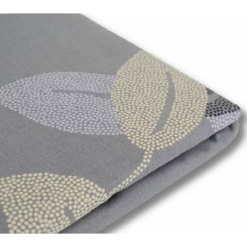 SET POSTELJINE BIG LEAVES 260 x 200/2 x 60*80 GREY
