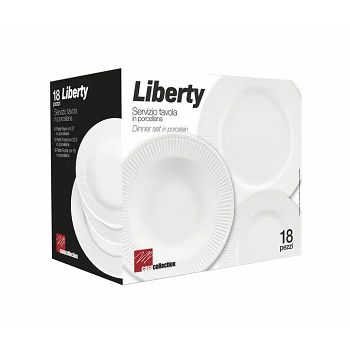 SERVIS ZA JELO LIBERTY 18DJ PORCULAN #