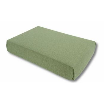 PLAHTA JERSEY MELANGE 90 x 200 LT. GREEN