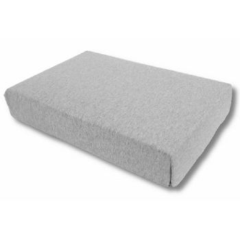 PLAHTA JERSEY MELANGE 90 x 200 L. GREY