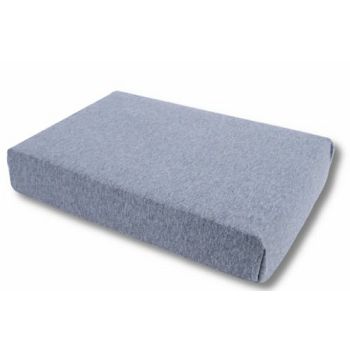 PLAHTA JERSEY MELANGE 90 x 200 LT. BLUE