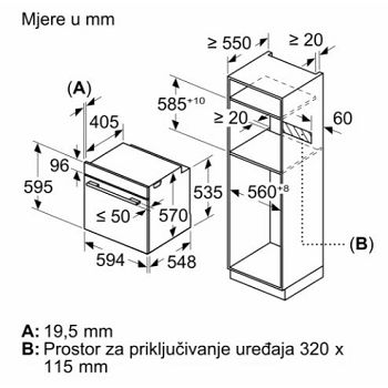 PEĆNICA BOSCH HBG536EB3