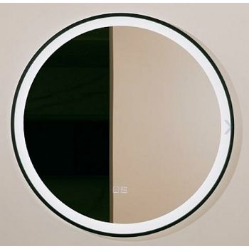 KUP. OGLEDALO PROSPEROUS FI 580, LED TOUCH & FOG FREE, CRNI OKVIR