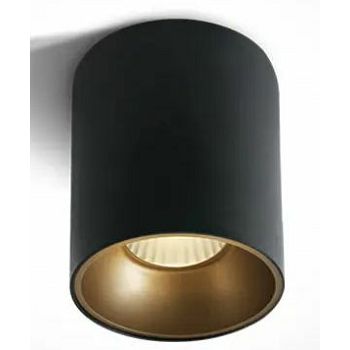 DM12120Z/B/W NADGARDNA SVJETILJKA LED 20W/1600lm/3000K/FI94mm/H115mm CRNA