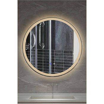 OGLEDALO LED SYNERGY 3 FI 80 CM, CRNI OKVIR FUNKCIJA ODMAGLJ.PODEŠ.BOJE I JAČINE 