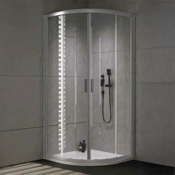 TUŠ KABINA VENUS TKP R90X90 S/1, SILVER PROFIL/PROZ.STAKLO