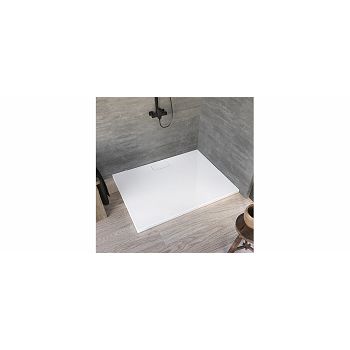 TUŠ KADA DROP 120x80, BIJELA, 565640