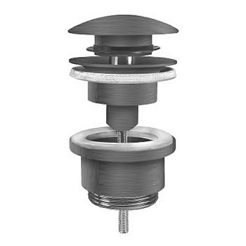 GORNJI DIO SIFONA KLIK-KLAK 5/4 GUN METAL SIVI JG245