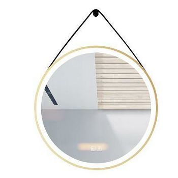 KUP.OGLEDALO PROSPEROUS FI 580,LED TOUCH& FOG FREE,ZLATNI OKVIR