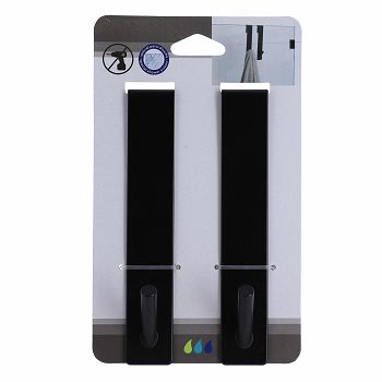 TEND.9029108 VJEŠALICA ZA TUŠ KABINU 2/1 METALNA, CRNA