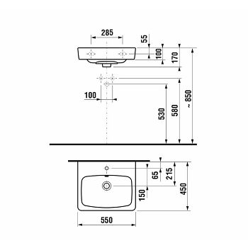 UMIVAONIK LYRA PLUS PRAVOKUTNI 55X45 CM  1038.1