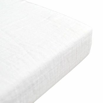 PLAHTA DONJA MUSLIN ALICENT 180 x 200 WHITE