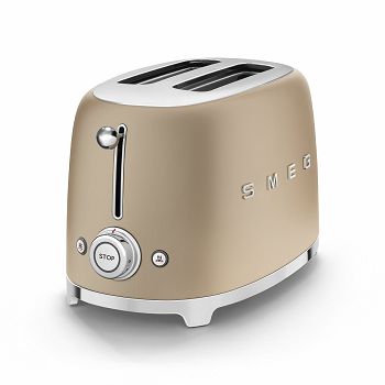 TOSTER TSF01CHMEU SMEG CHAMPAGNE MATT
