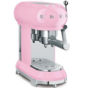 ESPRESSO APARAT ECF01PKEU SMEG ROZA