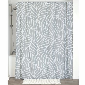 TEND. 1205749 ZAVJESA ZA KADU S INTEGRIRANIM ALKAMA 180x200, POLIESTER, IMAGINE