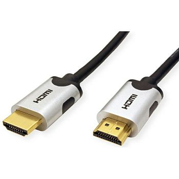 KABEL HDMI ROLINE VALUE 10K ULTRA HIGH SPEED KABEL V2.1, M/M, CRNI, 2.0 MET