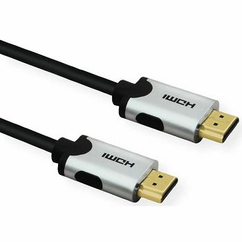 KABEL HDMI ROLINE VALUE 10K ULTRA HIGH SPEED KABEL V2.1, M/M, CRNI, 3.0 MET