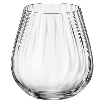 ČAŠE SET  VODA/SOK COLUMBA OPTICAL 380ml  6/1 Bohemia Crystal