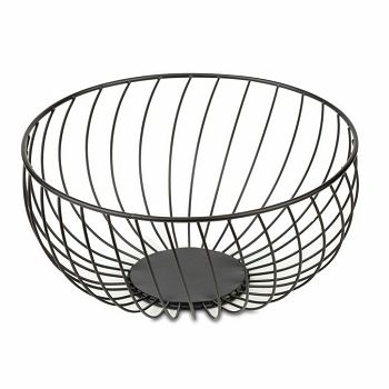 KOŠARA ZA VOĆE MISTY  26x13cm crna