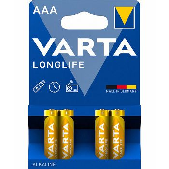 VARTA BATERIJA AAA LONGLIFE 4/1