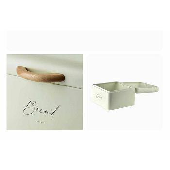 KUTIJA ZA KRUH KOCKASTA bež 20x20x14