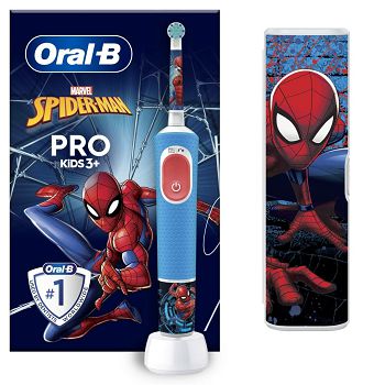 ZUBNA ETKICA ORAL-B PRO KIDS+SPIDERMAN+ PUTNA TORBICA