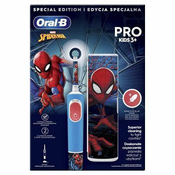 ZUBNA ETKICA ORAL-B PRO KIDS+SPIDERMAN+ PUTNA TORBICA